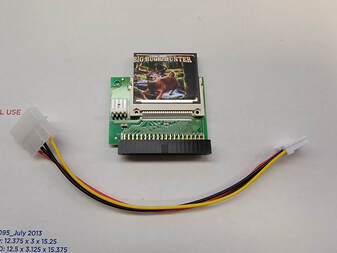Buck Hunter 1- Compact Flash Card - With 2.09 Boot EPROM